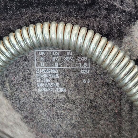 Clarks Women's Ivery Opal Ankle Boot Black Warm Lined Suede - Picture 10 of 10